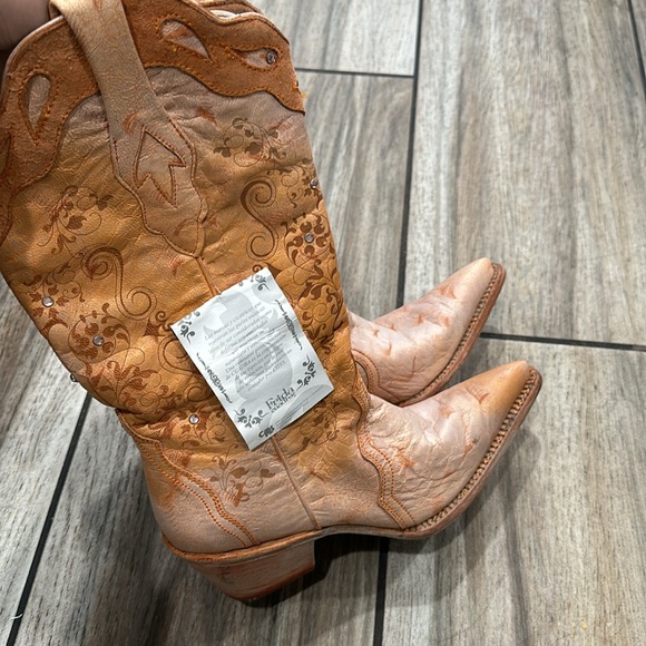 Frida cuadra Cowgirl boots, size 7 1/2 - Picture 15 of 16